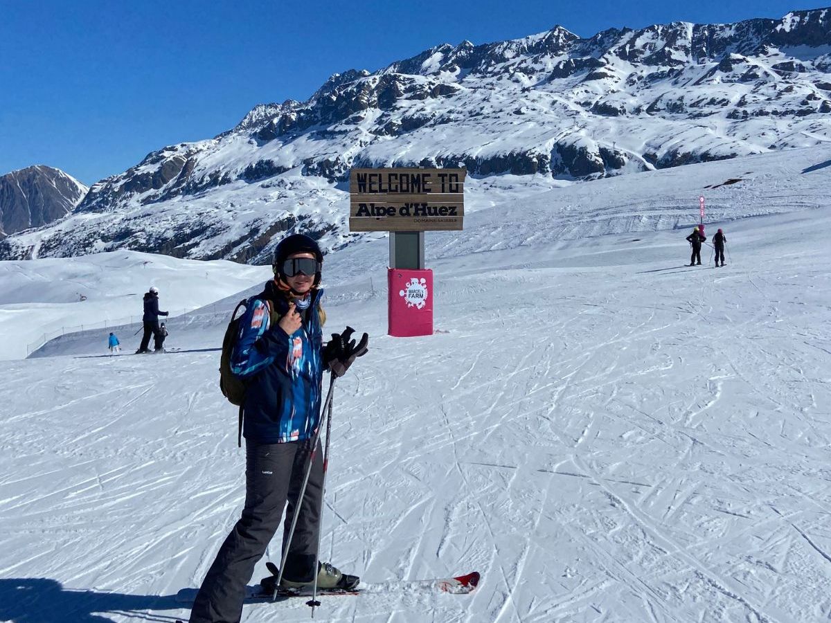 First Time Skiing in the French&nbsp;Alps!