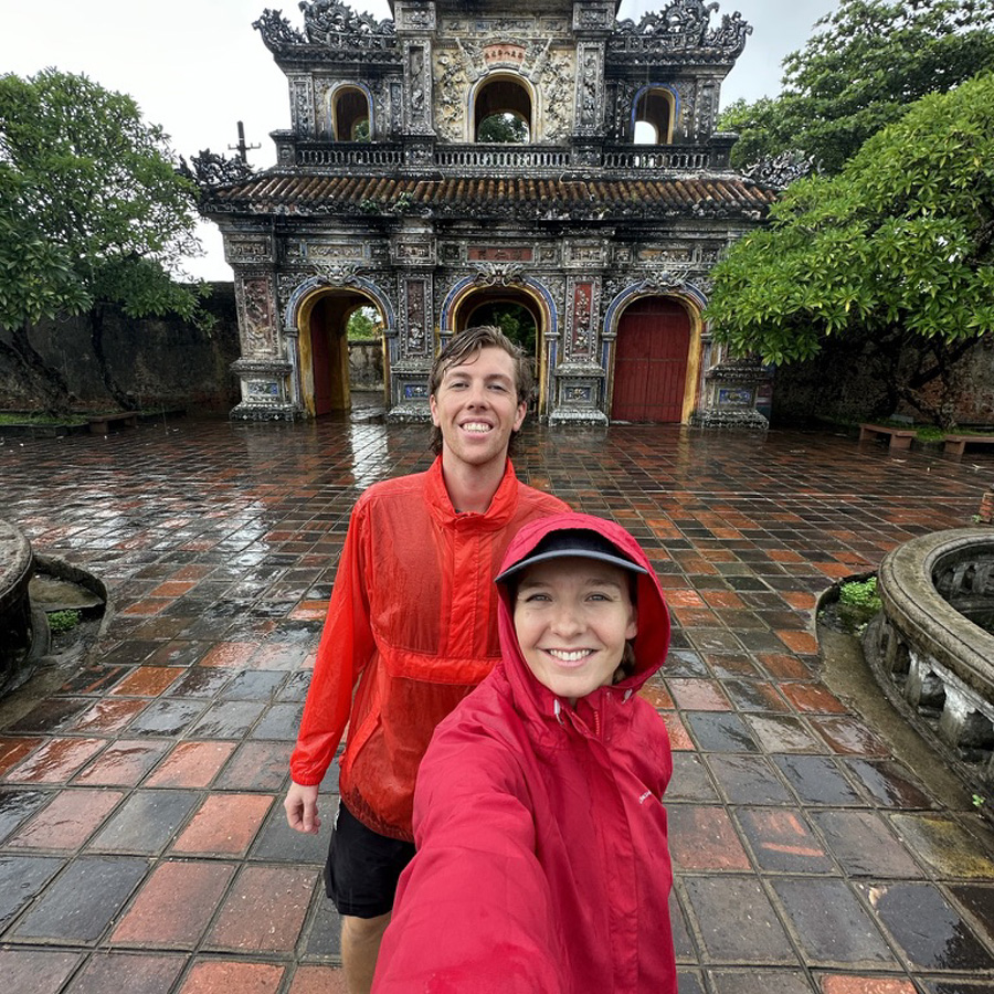 Vietnam in the rain